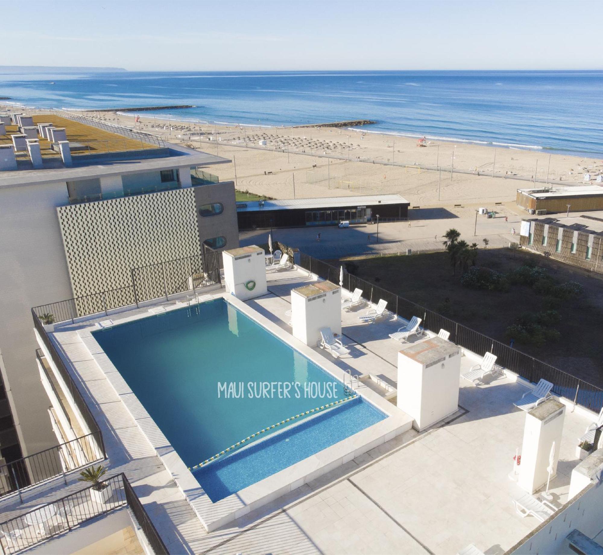Maui Surfer'S House Sea View Caparica Beach House Кошта-да-Капаріка Екстер'єр фото
